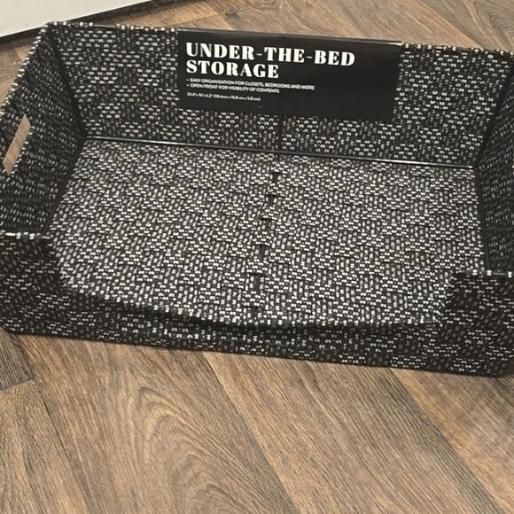 At Home Woven Under The Bed Storage Basket - Picture 3 of 8